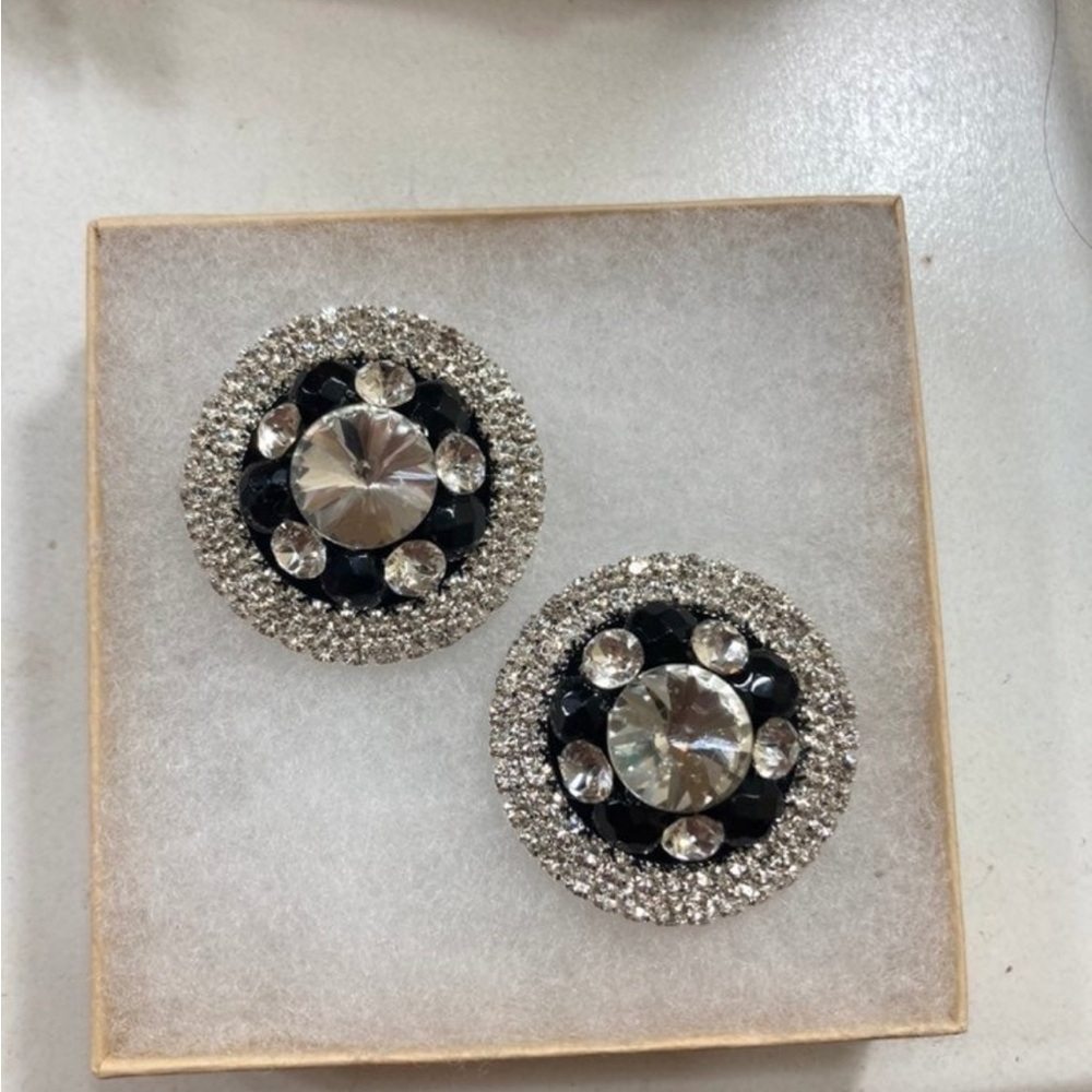 Selena Quintanilla Disco Circle Earrings